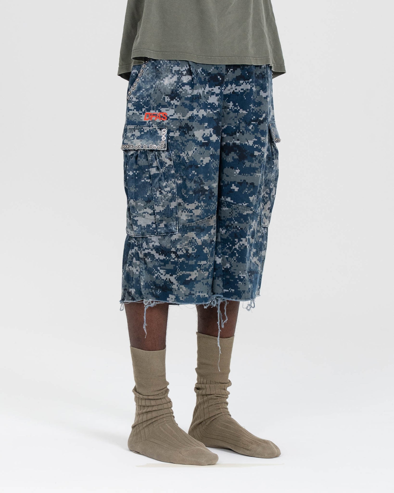 DFAS JHORTS DIGITAL BLUE