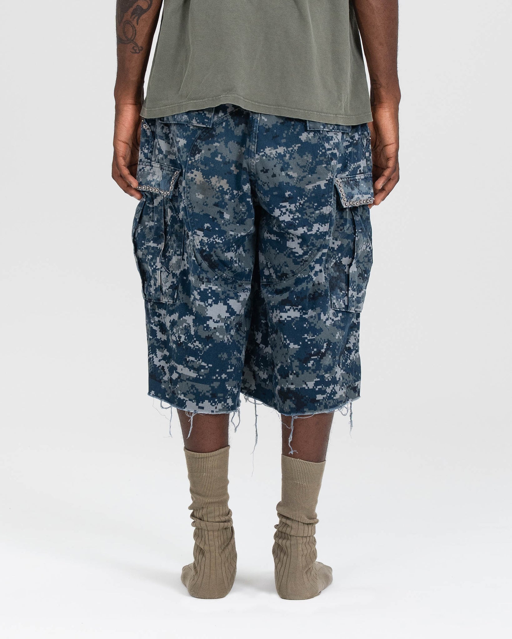 DFAS JHORTS DIGITAL BLUE